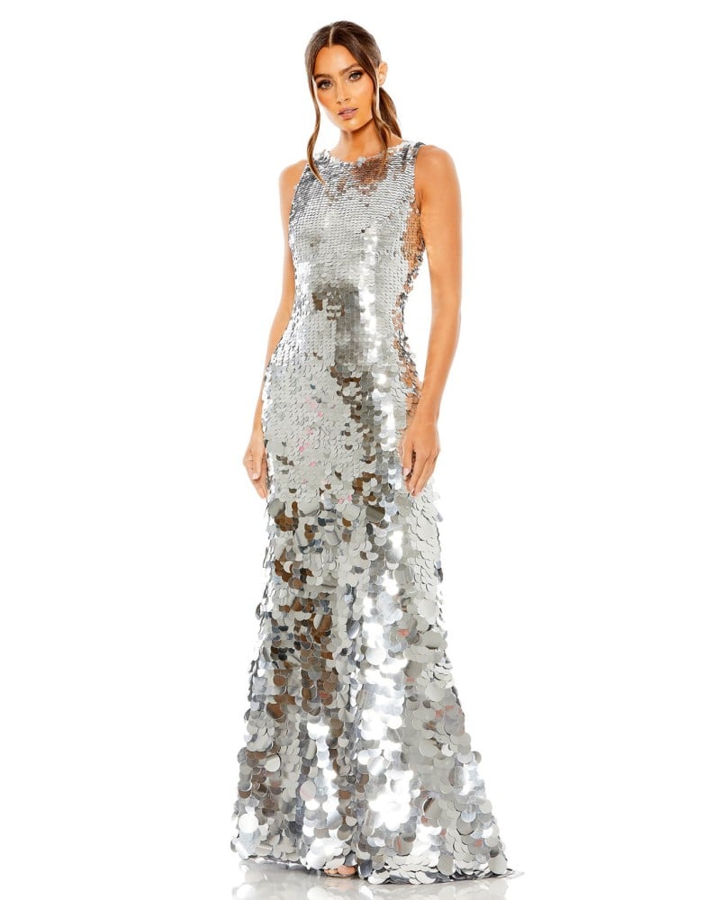 McDougal: Sleeveless sequin dress - Juman McDougal: Sleeveless sequin dress - Juman