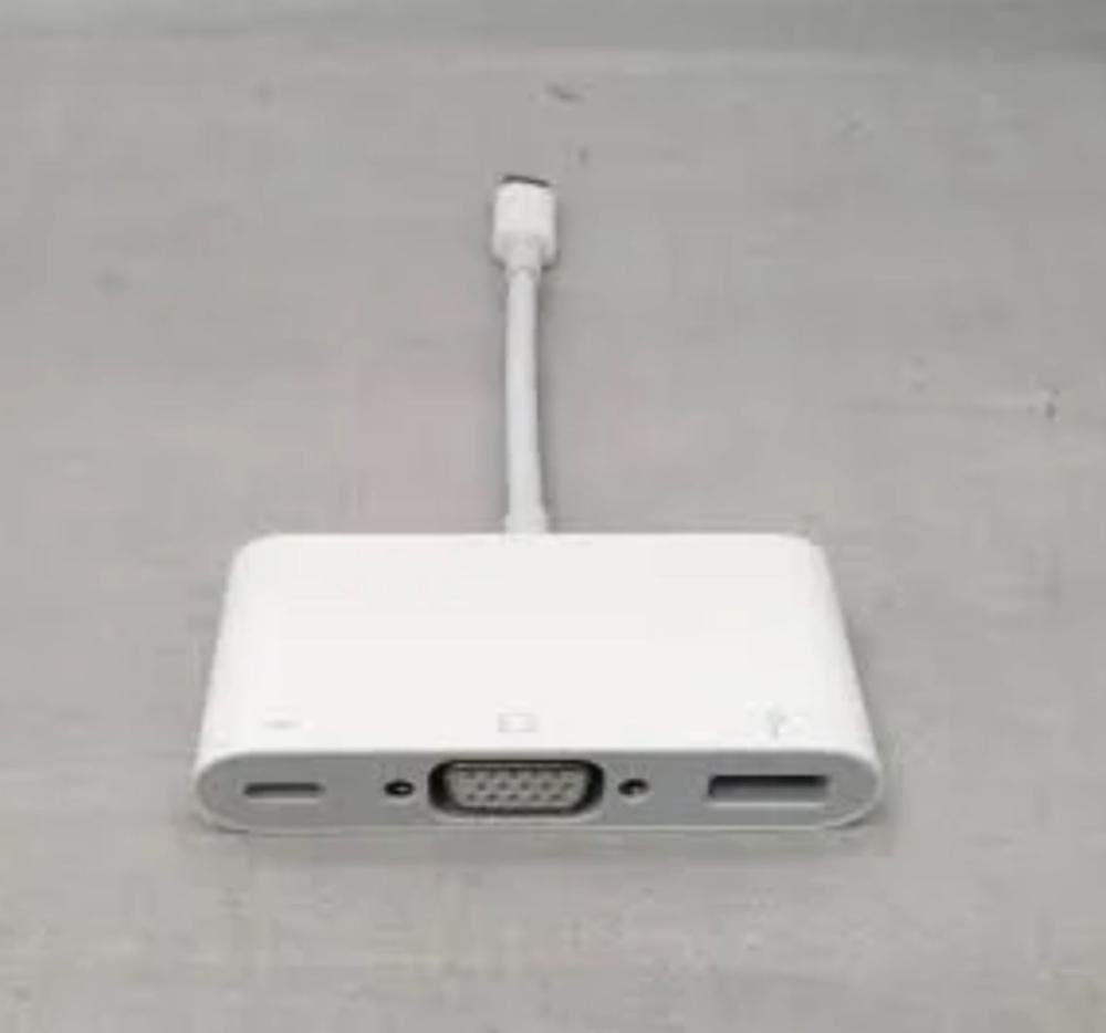 ابل سي -‎‎أدابتر يو اس بي USB‎-‎C الى VGA‎/‎USB-C/USB وصلة اخراج الفيديو