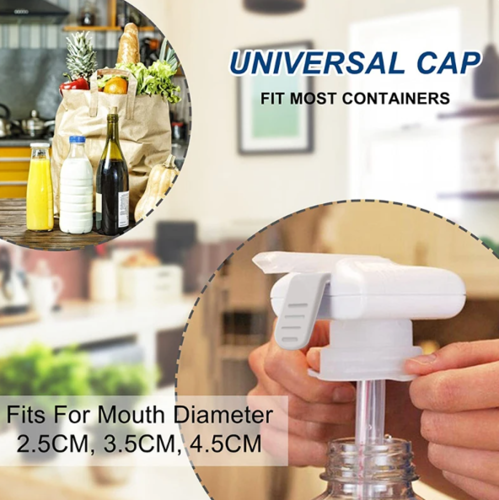 موزع الحليب والعصير من الجالون - شفاط العصير التلقائي Milk Dispenser for Fridge Gallon
