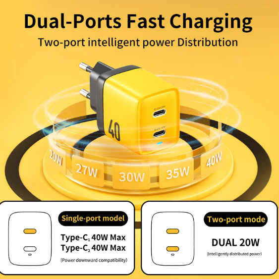 Wall Charger + Cable from WEKOME
