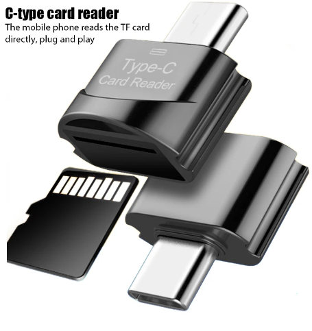 تشغيل الذاكرة على ايفون 15 تايب سي SD Card Readerf...