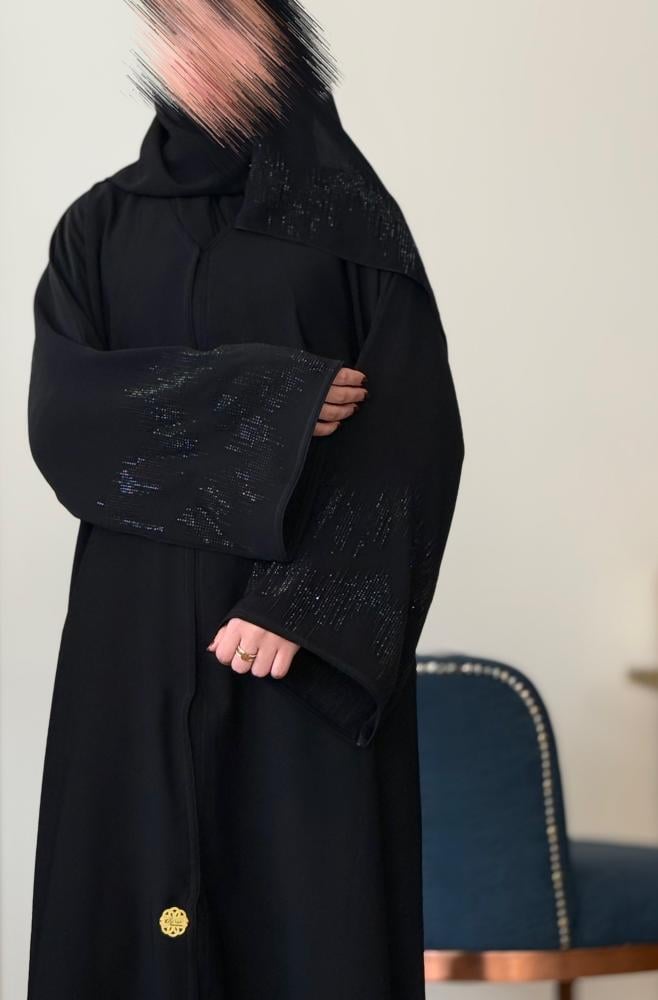 عباية بطرحة رودينا