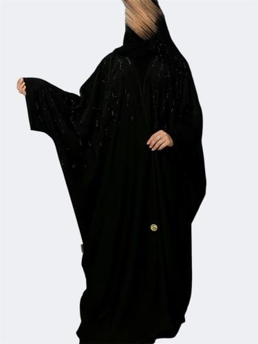 عباية بطرحة بطرحة روجي