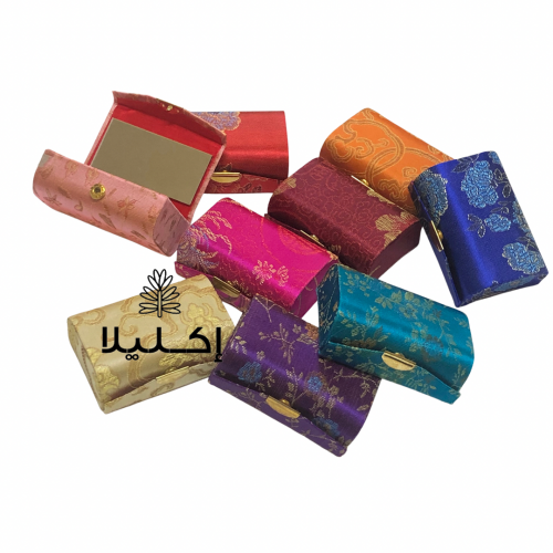 توزيعات علب حافظة ارواج صغير بمرآة ملونه ومنوعه (...