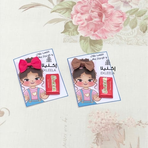 توزيعات مع ثيم ورقي ( 12 قطعه )