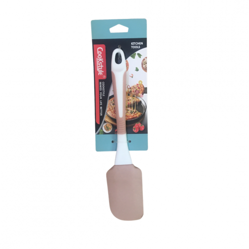 ملعقه سيليكون سباتشولا تحريك وتزيين الكيك والكريمه