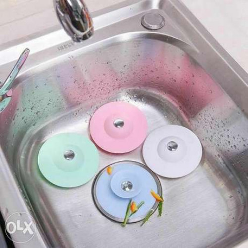 سدادة سيليكون للأحواض والبانيو بضغطه قابله للفتح