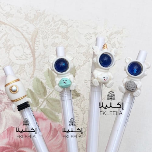 اقلام حبر جاف أشكال فضاء ( 12 قلم )