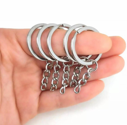 حديد تعليق ميداليات / حلقات تعليقات اكسسوار  ميدالية ريزن ( 10 حبه )