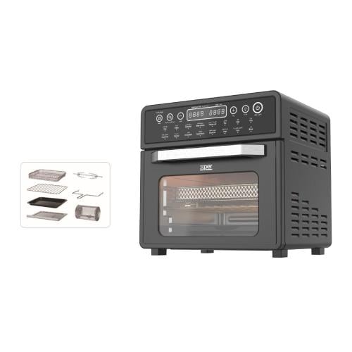 قلاية بدون زيت  اكسبير - 1500 واط  قلاية بدون زيت وفرن اكسبير18لتر1500واط 16وظائف لمس-XPAO-15BS - صنع في الصين XPAO-15BS