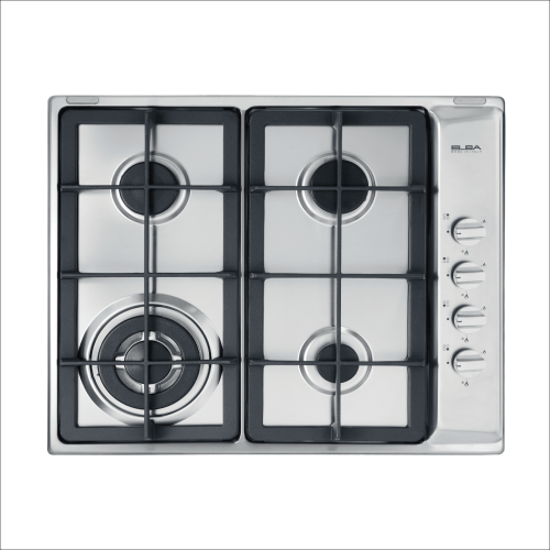 موقد غاز البا  60 سم بيلت ان  4 عيون غاز هيفي ديوتي تيفال(جنب)  صنع في ايطاليا ASENS65-445XD