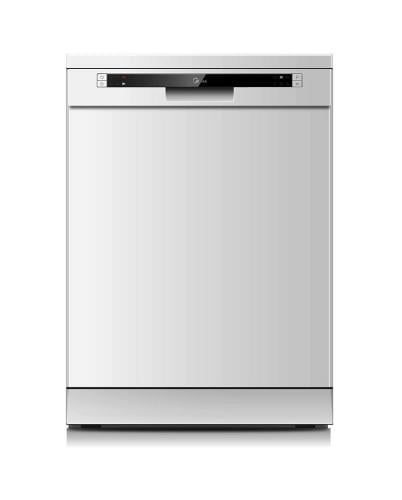 Midea Dishwasher 12 Place Settings 7 Programs White Made in Egypt WQP125201CWEG