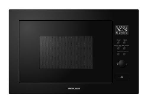مايكرويف بيلت ان جنرال جولدن  30 لتر اسود  كامل تحكم رقمي مع شواية 220 فولت60/ هرتز  صنع في الصين GGBIMW30BK