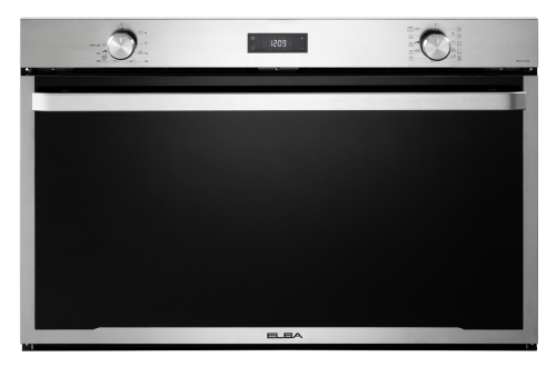 فرن بيلت ان البا  90 سم 11 وظيفة  كهرباء  ستانلس ستيل وأسود   صنع في ايطاليا ASELIOE910MF