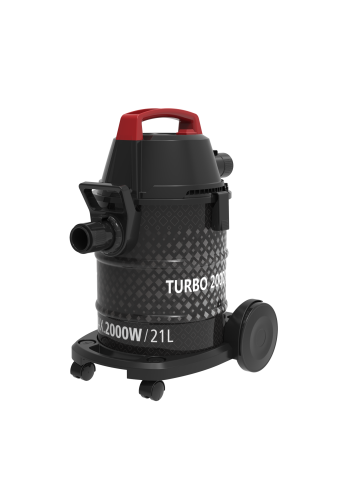 مكنسة كهربائية البا  1600 w واط  مكنسة البا الكهربائية - برميل جاف وسائل قوة 1600 وات  صنع في  TURBO 2000WATER