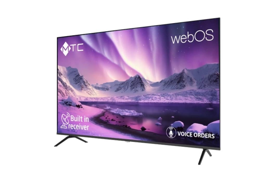 تلفزيون ال أي دي ام تي سي  75 بوصة UHD  ماجيك ريموت سمارت Webos صنع في الصين MT75UH435BWOS