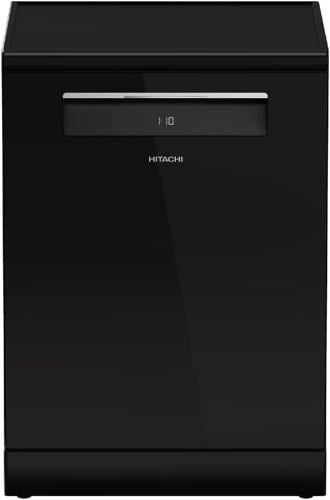 Hitachi 16 Place Settings 8 Programs Black Glass Dishwasher Made in China HDF-F168CV(GB)