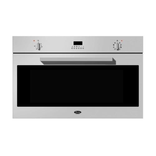 فرن بيلت ان تيرم - 89.5 سم  فرن تيرم بلت ان 89.5  كهرباء 9 وظائف ايطالي استيل-TRMBO90LE9 كهربائي صنع في ايطاليا TRMBO90LE9