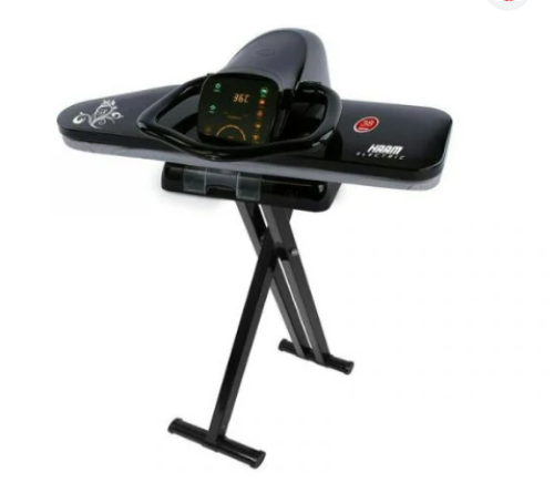 كاوية كبس هام - 38 بوصة  كاوية هام بخار كبس38 بوصة 2200واط بشاشة لمس أسود-HM38SP-BT24 - صنع في الصين HM38SP-BT24