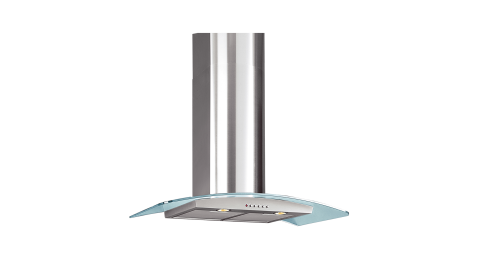 Alba 90 cm pyramid glass cooker hood, Cristallo Italy, made in Italy, Italy Crist 90-1000