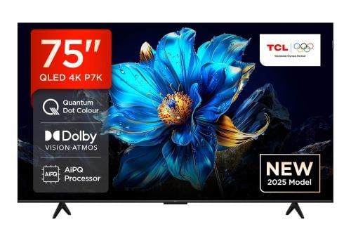 TCL 75-inch QLED TV Google QLED TV 4K 60Hz Made in China 75P7k