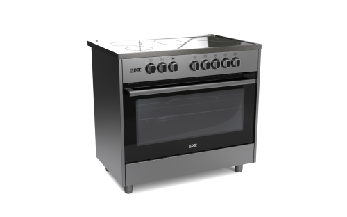 طباخ قائم اكسبير سيراميك 60.5*59.8 سم 5 عيون ستيل كهربائي صنع في الصين XP9060VTCS