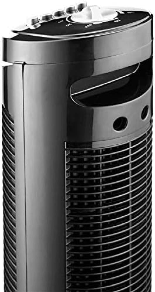 مروحة  طويلة بلاك اند ديكر 60W TOWER FAN 60 واط 0 مع 3 سرعات قوة 50 واط  مع مؤقت وتذبذب  اسود 0 صنع في الصين TF50-B5