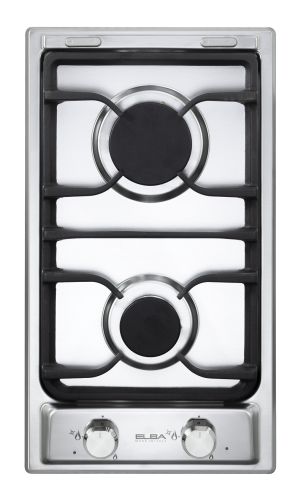 Elba Built-in Gas Hob 30cm 2 Burner Gas Hob Heavy Duty Made in Italy ASEN35-200XD