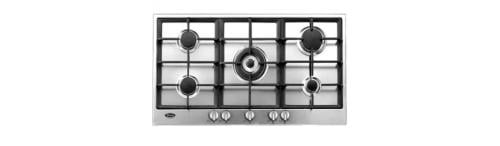 موقد بيلت ان تيرم  90.9 سم   5 عيون غاز استيل  زهر    صنع في إيطاليا TRMBH90CIG