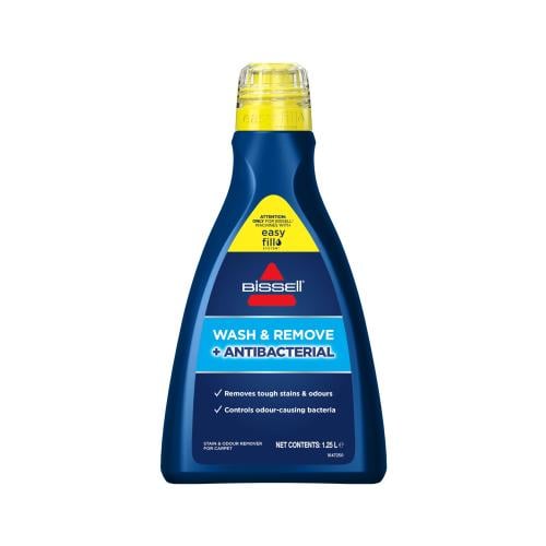 Bissell Wash & Remove Anti-Bacterial 0.5L Liquid Cleaning Solution, Antibacterial Formula, Made in America 1898E