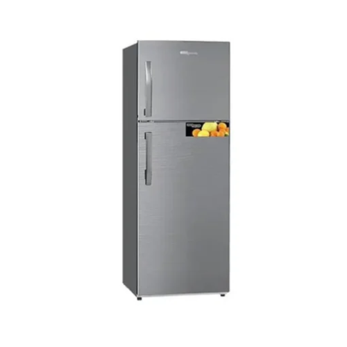 ثلاجة مع فريزر علوي سوبر جينرال إينوكس 8.7 قدم   انفرتير مزدوج صنع في الصين KSGR360N