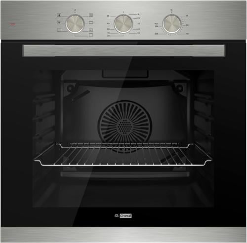 فرن بيلت ان جل جينرال  60 سم   كهربائي   ستيل 72 ليتر تحكم ميكانيك 7 وظائف  صنع في تركيا GLOVM60