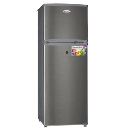 Starway Refrigerator - 2 Doors 6.4 cu ft 182 L - Silver SW189DD