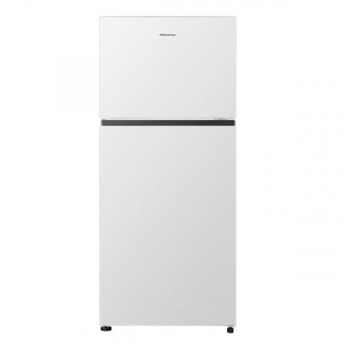 ثلاجة مع فريزر علوي هايسنس كفاءة الطاقة د صافي سعة 324 لتر 11.4 قدم  أبيض  صنع في الصين RT41W2NKI