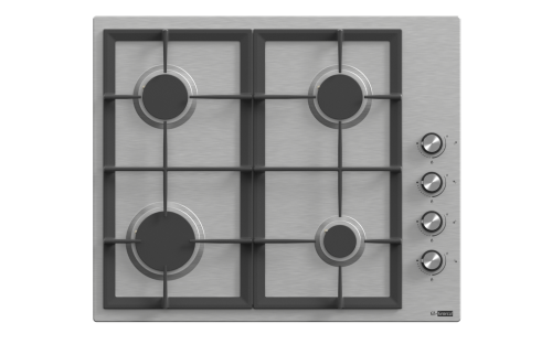 موقد بيلت ان جل جنرال  60 سم       4 عيون غاز لون ستيل منصب ثقيل مفاتيح جانبيه  صنع في تركيا BF024