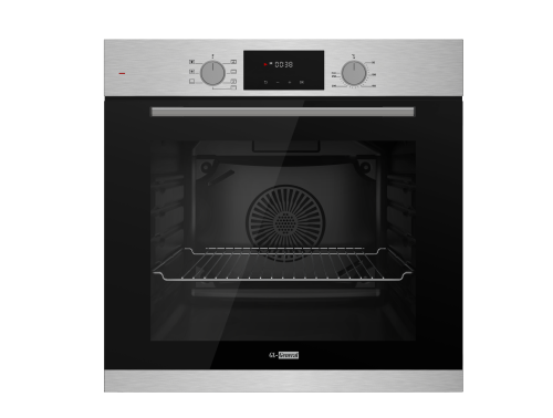 فرن بيلت ان جل جينرال  60 سم   كهربائي  ستيل 72 ليتر 7 وظائف / ديجتال  صنع في تركيا GLOV7FD