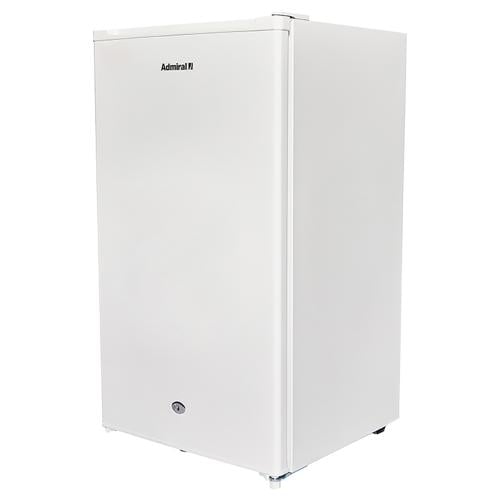 ثلاجة باب واحد ادميرال  92 لتر ابيض حجم صغير غرفة ثلج صديق للبيئة أبيض.  صنع في الصين ADSD10MWQ