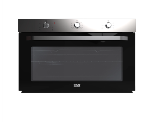 فرن بيلت ان اكسبير - 89.3 سم  فرن اكسبير بلت إن كهرباء 89.3 سم 6وظائف مروحة  استيل-XPBO90E6F كهربائي صنع في الصين XPBO90E6F