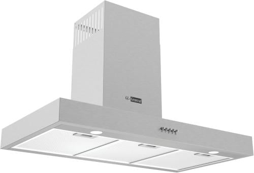 شفاط مطبخ جل جينرال  90 سم   شفاط  موديل حرف T ستيل - 3 سرعات 5 طبقات فلتر المنيوم  صنع في تركيا DT90SS100P