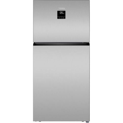 ثلاجة مع فريزر علوي تورنيدو  19 قدم  فضي انفرتير صنع في الصين RFTCN538PT0GINS