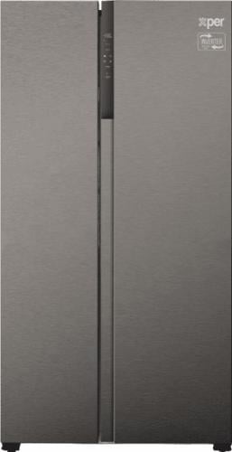 ثلاجة جنبا الى جنب اكسبير  18.8 قدم   دولابي استيل   انفرتير صنع في الصين RFSBSXP950S-25