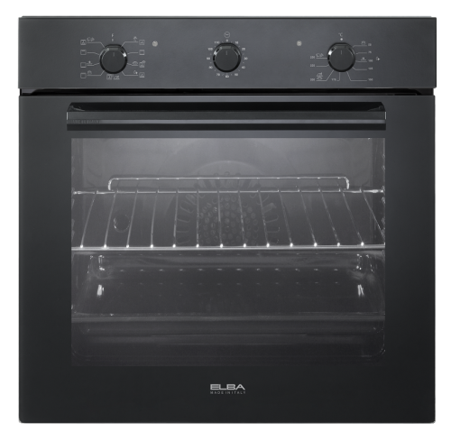 Built-in oven Alba 60 cm 9 functions switches black electric made in Italy ASE6XLB