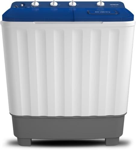 Hitachi 9kg Twin Tub Washing Machine, Blue, Made in China LTT09JWTPFB