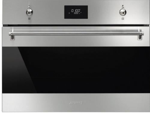 Smeg Built-in Microwave Oven, 47 Liter Capacity, Steel Color SO4301M0XK