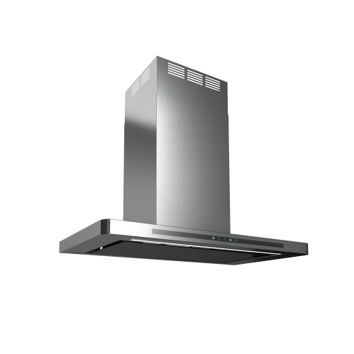 شفاط مطبخ البا  110 سم   ستيل ديزاين 110 سم قوة 1000حرف T  صنع في  AS KA180 110 S.STEEL