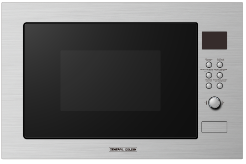 مايكرويف بيلت ان جنرال جولدن  30 لتر ستيل  كامل تحكم رقمي مع شواية 220 فولت60/ هرتز  صنع في الصين GGBIMW30SG