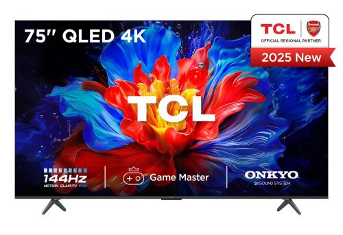 تلفزيون ال أي دي تي سي ال  75 بوصة QLED 144HZ 4K QLED Google TV Gaming QD/144 هرتز  صنع في الصين 75P8k