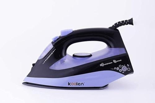 كاوية بخار كولين - 2000-2400 واط  Koolen Steam Iron 2000-2400W Black & Blue - صنع في الصين 803102007