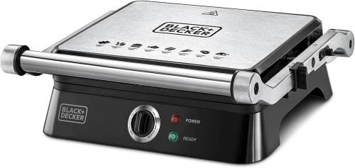 شواية كهربائية بلاك اند ديكر  1400 واط  شواية تلامسية بقوة 1400 واط  صنع في الصين CG1400-B5