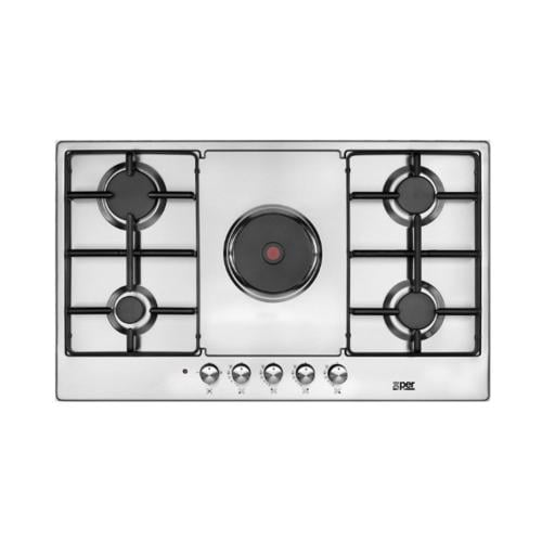 موقد غاز / كهربائي اكسبير - 86 سم بيلت ان سطح اكسبير بلت إن  86 سم 4 غاز + 1 كهرباء تركي  استيل-XPMBH90CIG1E - صنع في الصين XPMBH90CIG1E